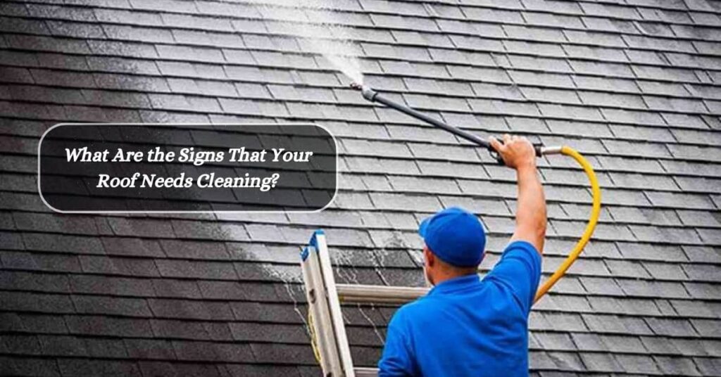 Signs your roof needs cleaning